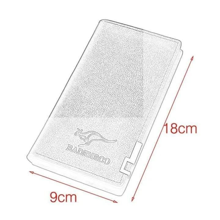 Men's Leather Bi-Fold Wallet - Stylish & Pocket Friendly,