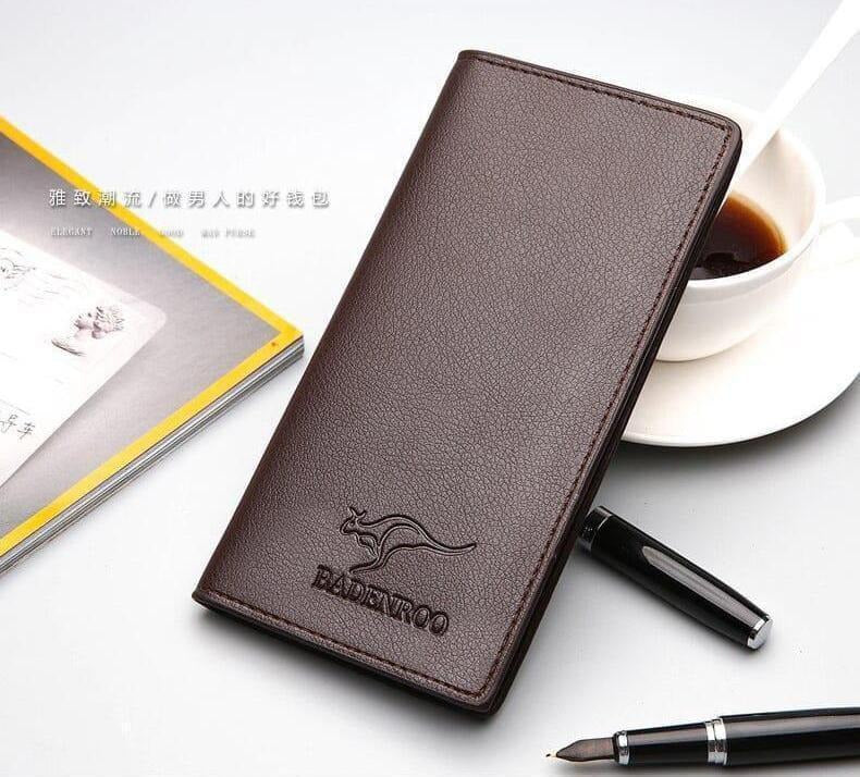 Men's Leather Bi-Fold Wallet - Stylish & Pocket Friendly,