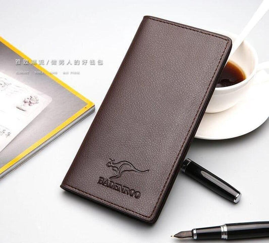 Men's Leather Bi-Fold Wallet - Stylish & Pocket Friendly,