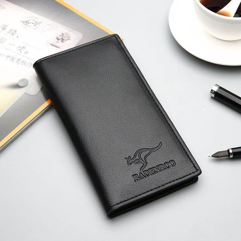 Men's Leather Bi-Fold Wallet - Stylish & Pocket Friendly,