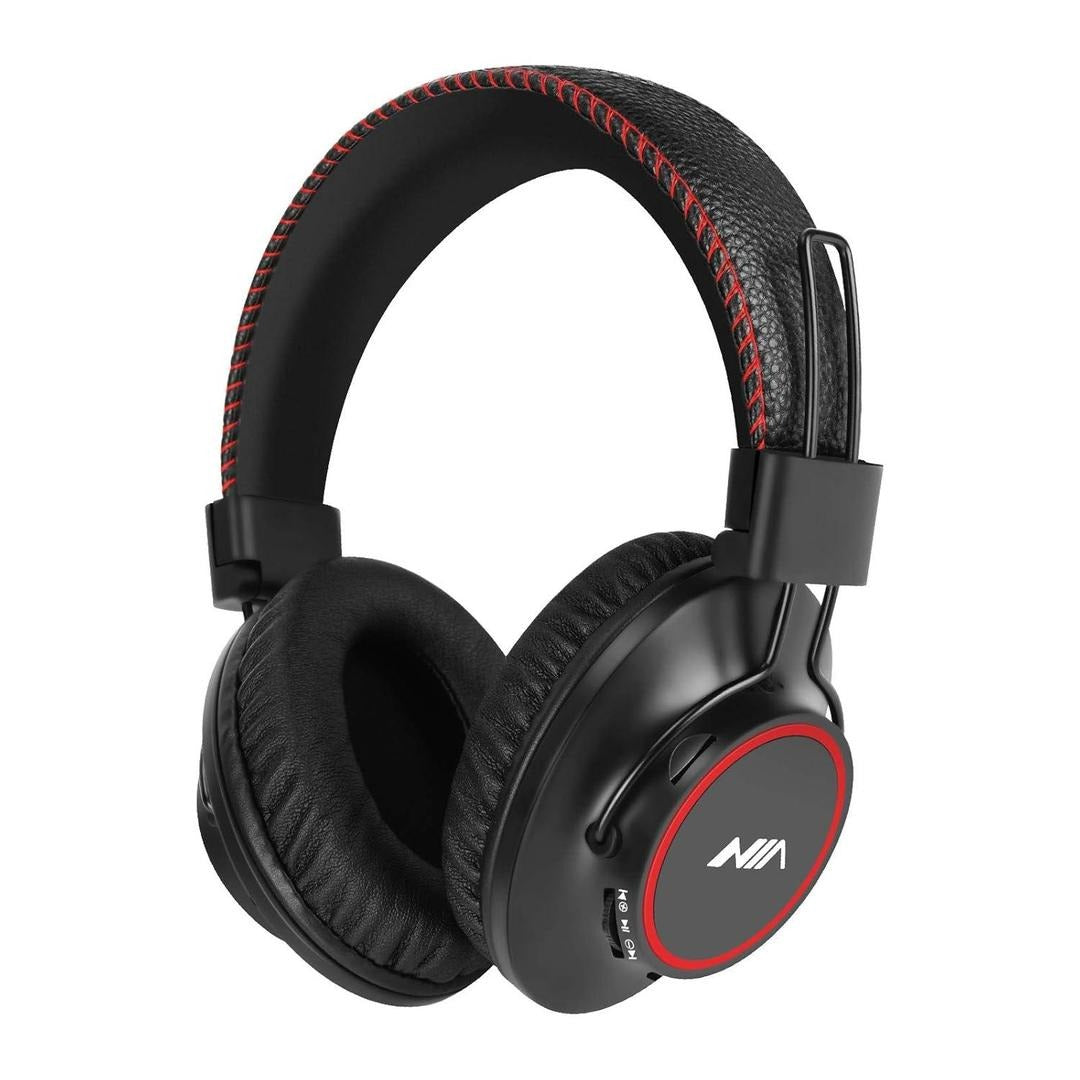 Black Gaming Headset - NIA S3000 Wireless Bluetooth Headphones