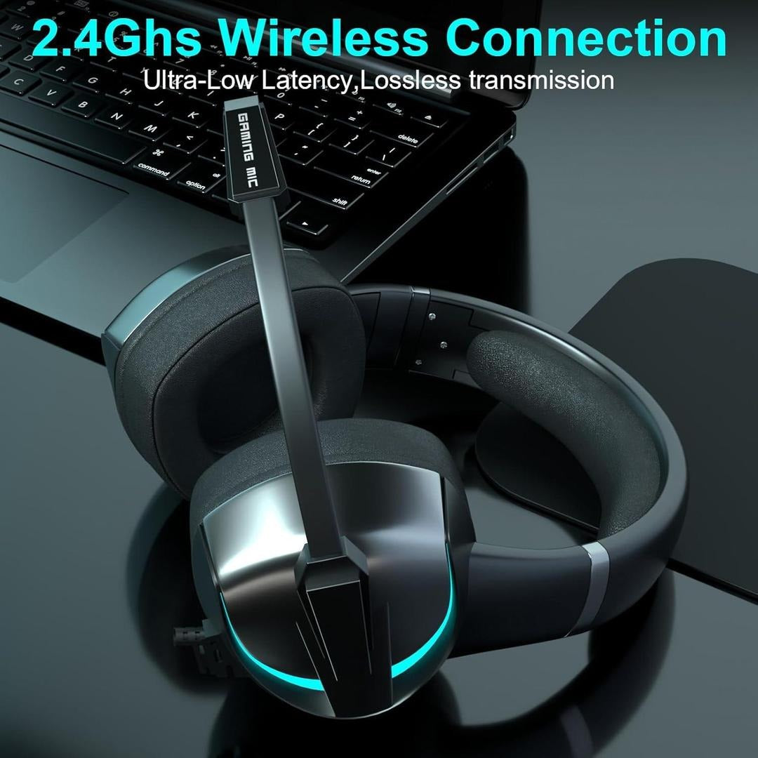 BEEXCELLENT GM-7 RGB Gaming Headset 7.1 Surround Sound | Noise Cancelling Mic | LED Lights